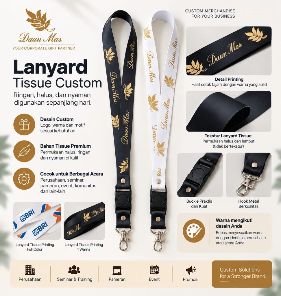 Lanyard Tissue Custom